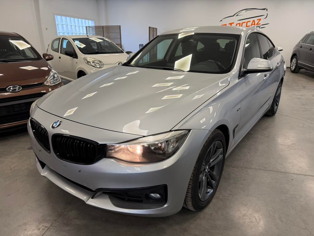 BMW 318 Gran Turismo 318 d, Autos, Cuir, Argent ou Gris, Achat, Euro 6
