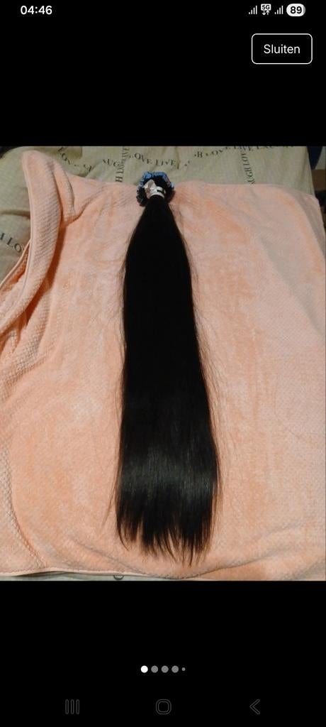 Tape in extensions 80 cm 100 % human hair 200gr, Ophalen of Verzenden, Nieuw