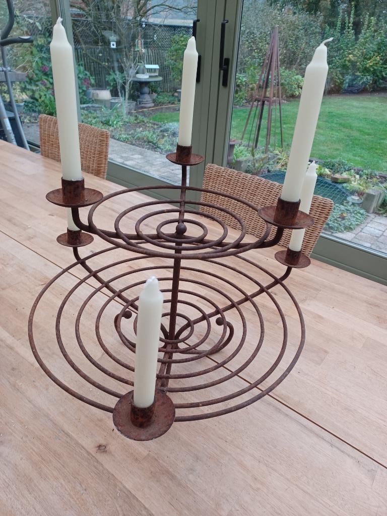 etagère  kaarsenhouder, Ophalen, Gebruikt