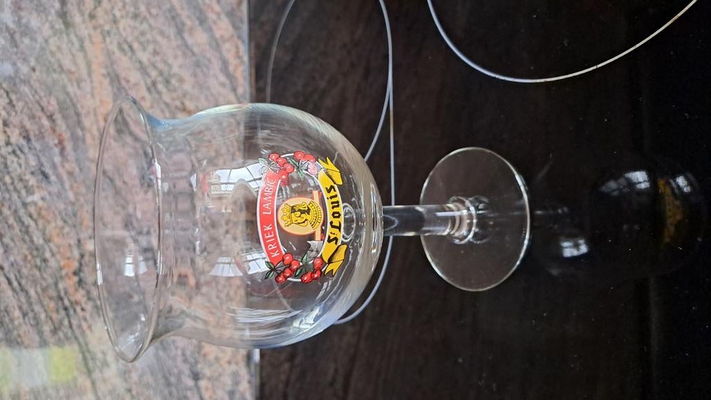 Bierglazen 'Kriek Lambic', Ophalen of Verzenden, Nieuw
