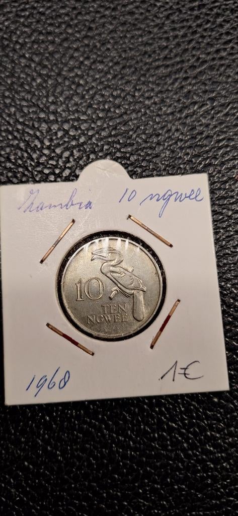 Zambia 10 Ngwee 1968, Postzegels en Munten, Munten | Afrika, Ophalen of Verzenden, Zambia