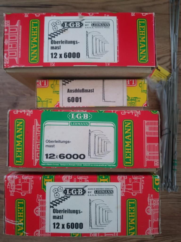 LGB 6000 groot lot met rijdraden in nieuwstaat., Ophalen of Verzenden, LGB