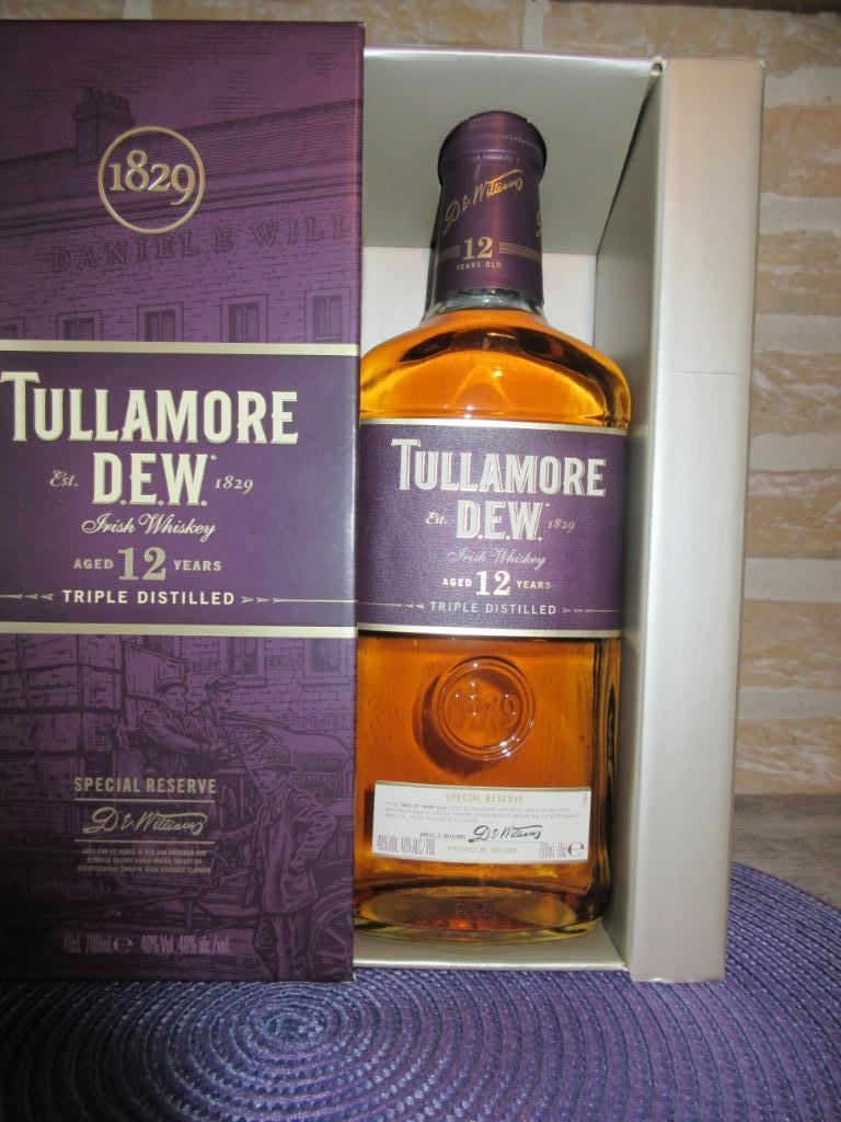 Tullamore DEW Irish Whisky 12 j triple dist. Special Reserve, Verzamelen, Wijnen, Nieuw, Overige typen, Overige gebieden, Vol