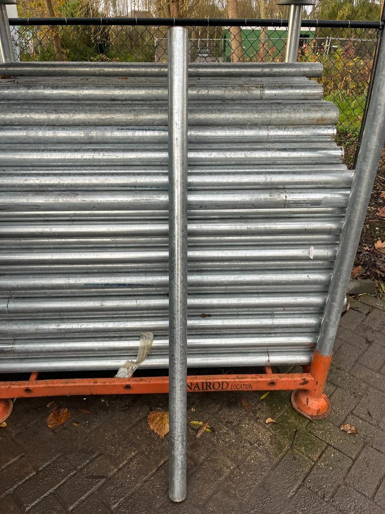Rong 60.3MM t.b.v. stapelrekken/stapel rek/stapelracks 150CM, Bricolage & Construction, Raboteuses, Neuf, Enlèvement