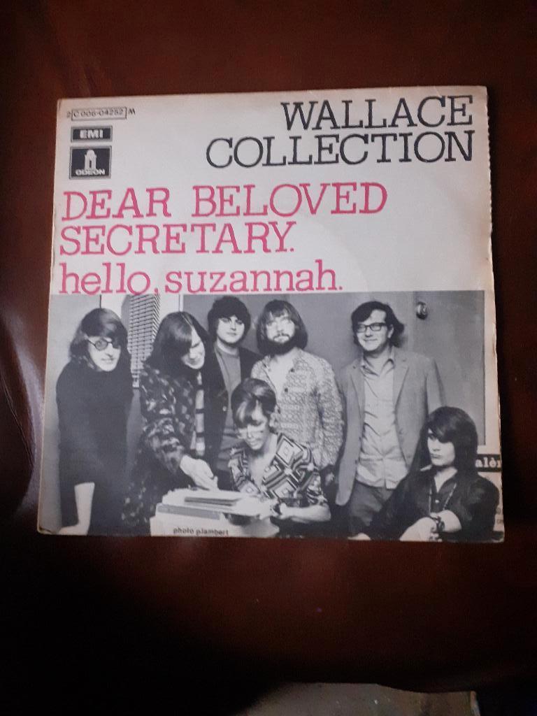 45T Wallace Collection ; Dear beloved sevretary (Belpop), Ophalen of Verzenden