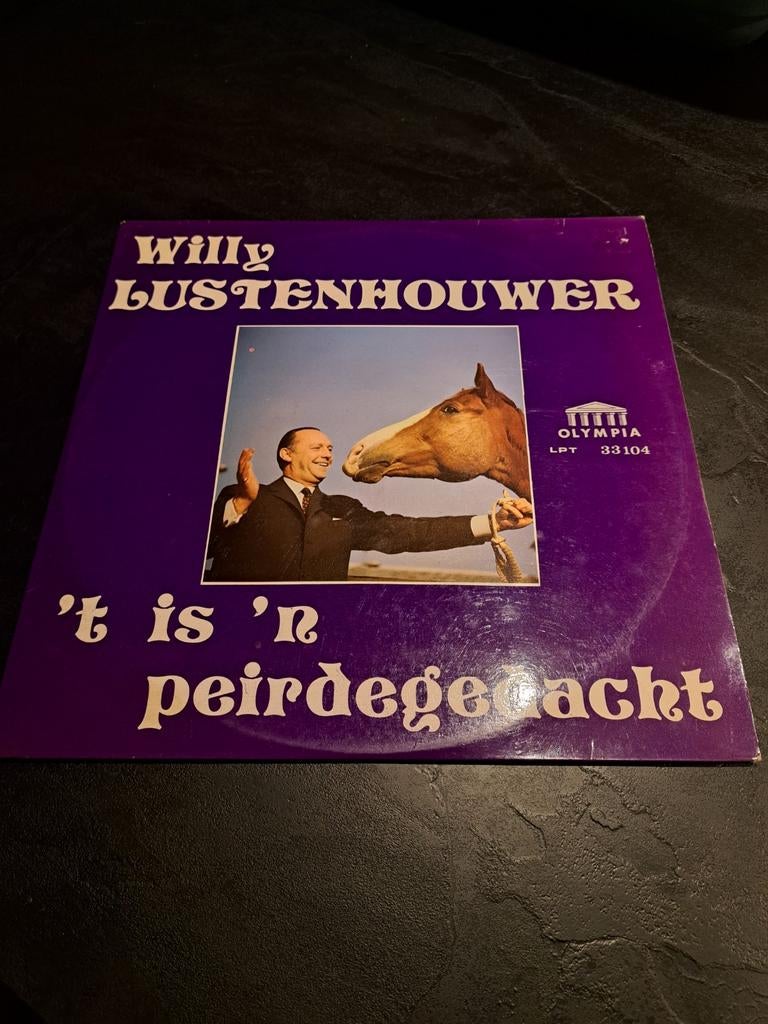 Vinyl plaat willy lustenhouwer, Cd's en Dvd's, Vinyl | Nederlandstalig, Ophalen of Verzenden, Gebruikt, Overige genres