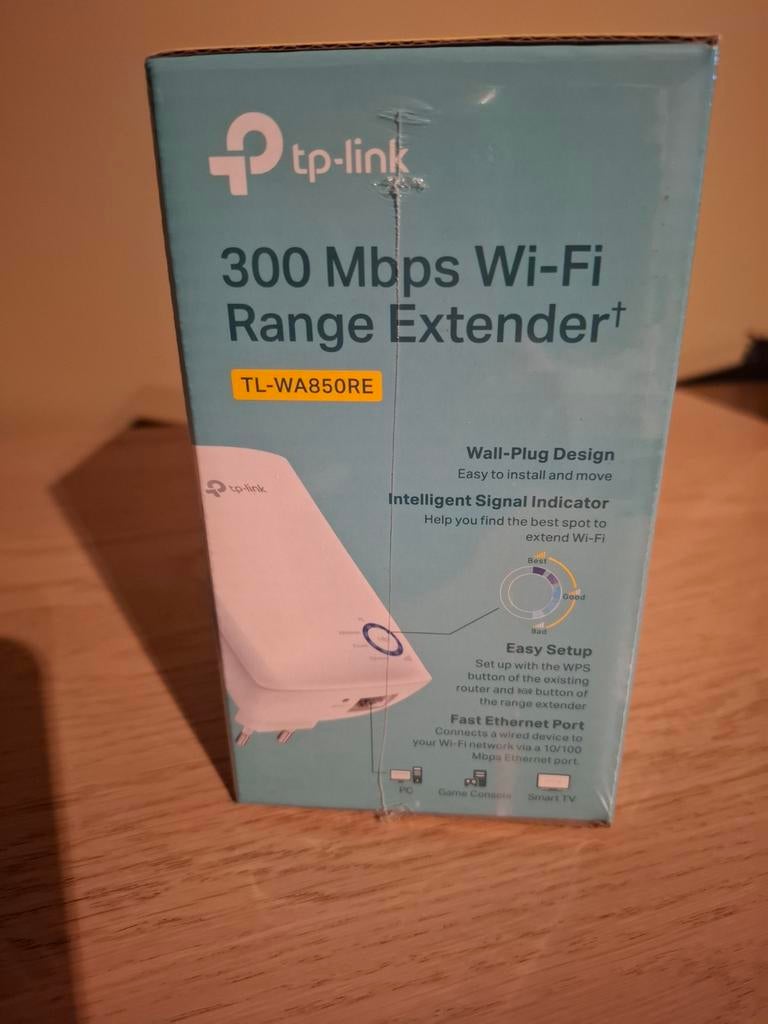 Wifi Versterker - TP-Link WA850RE - 300 Mbps (NIEUW), Ophalen of Verzenden, Nieuw, TP-Link