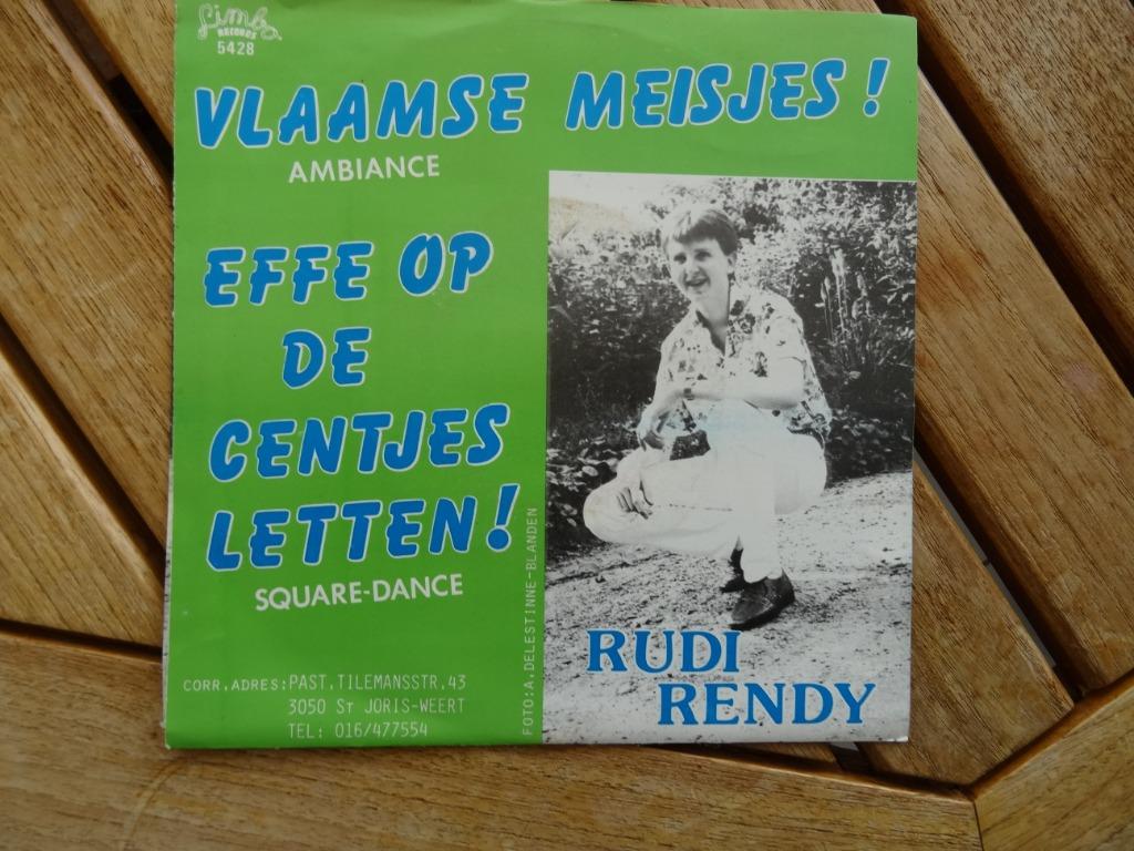 Rudi rendy vlaamse meisjes, Enlèvement ou Envoi, Comme neuf, Chanson réaliste ou Smartlap