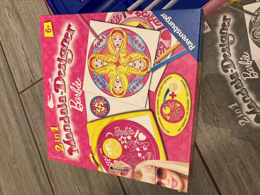 Mandala designer Barbie Ravensburger, Ophalen of Verzenden, Zo goed als nieuw, Overige typen