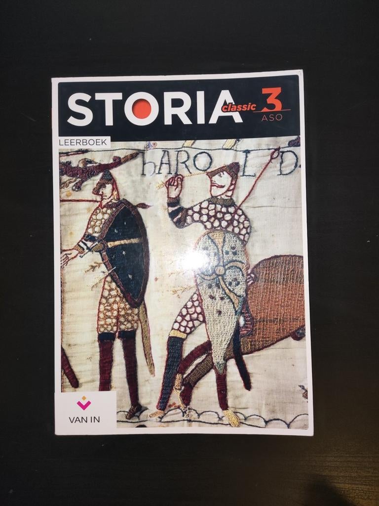 Geschiedenis leerboek STORIA 3 ASO, Boeken, ASO, Ophalen of Verzenden, Zo goed als nieuw, Van In