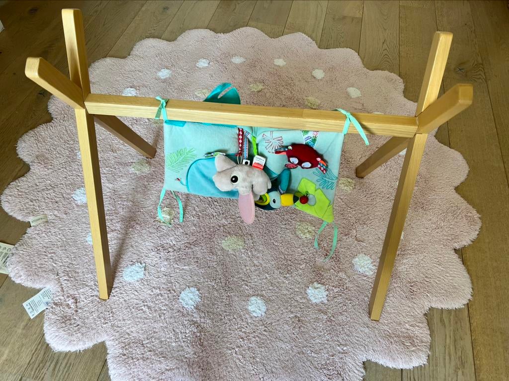 Houten speelgoed boog (baby gym), Ophalen, Zo goed als nieuw