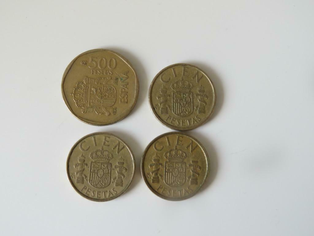 Munten Spanje 1966-200 Lijst in beschrijving, Postzegels en Munten, Ophalen of Verzenden, Overige landen, Setje