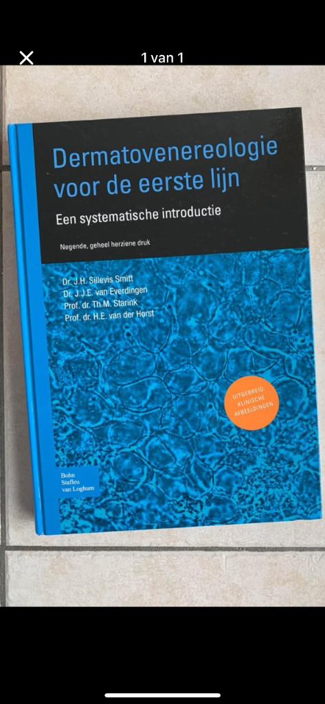 Dermatovenereologie voor de eerste lijn, Ophalen of Verzenden, Zo goed als nieuw, Hoger Onderwijs, Diverse auteurs