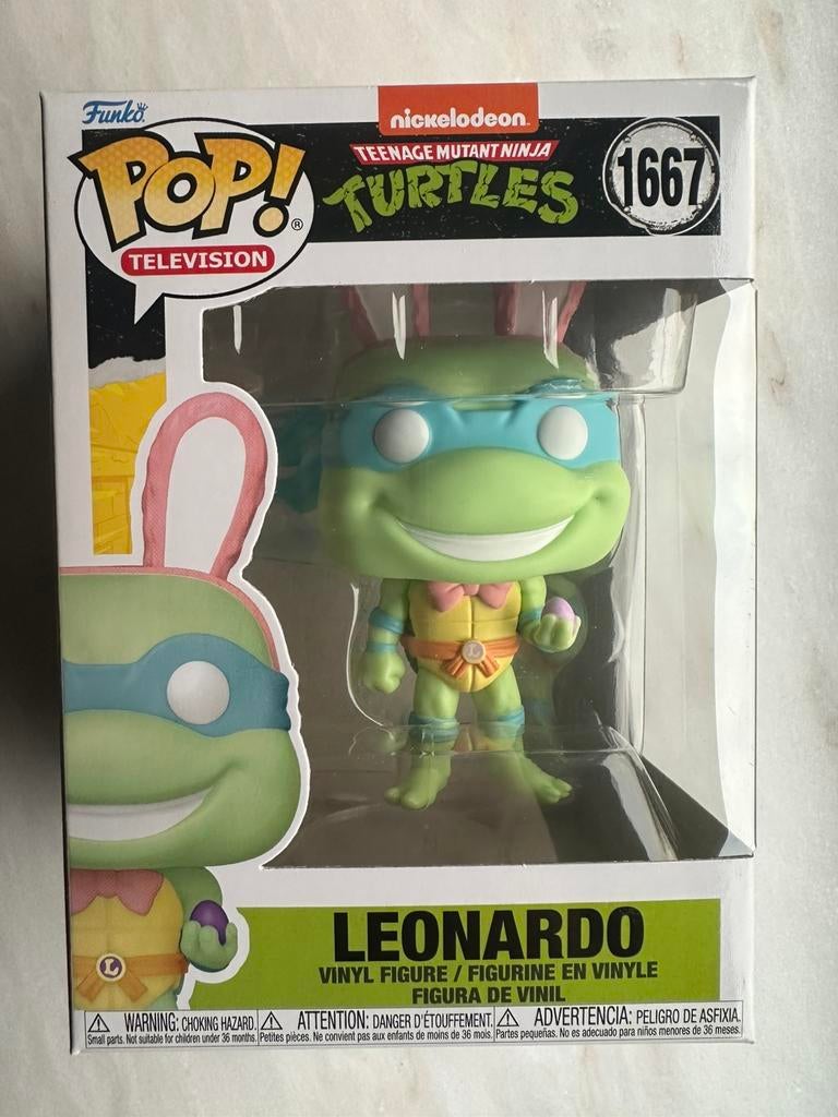 Funko Pop! Leonardo nr. 1667, Verzamelen, Poppetjes en Figuurtjes, Ophalen of Verzenden, Nieuw