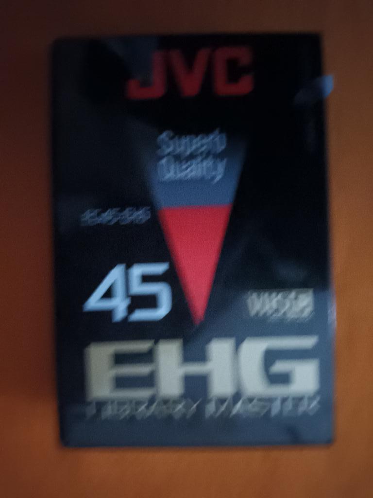 Cassette/ Jvc 45 EHG HI-FI VHSC, Enlèvement ou Envoi, Autres genres, Vierge, Neuf, dans son emballage