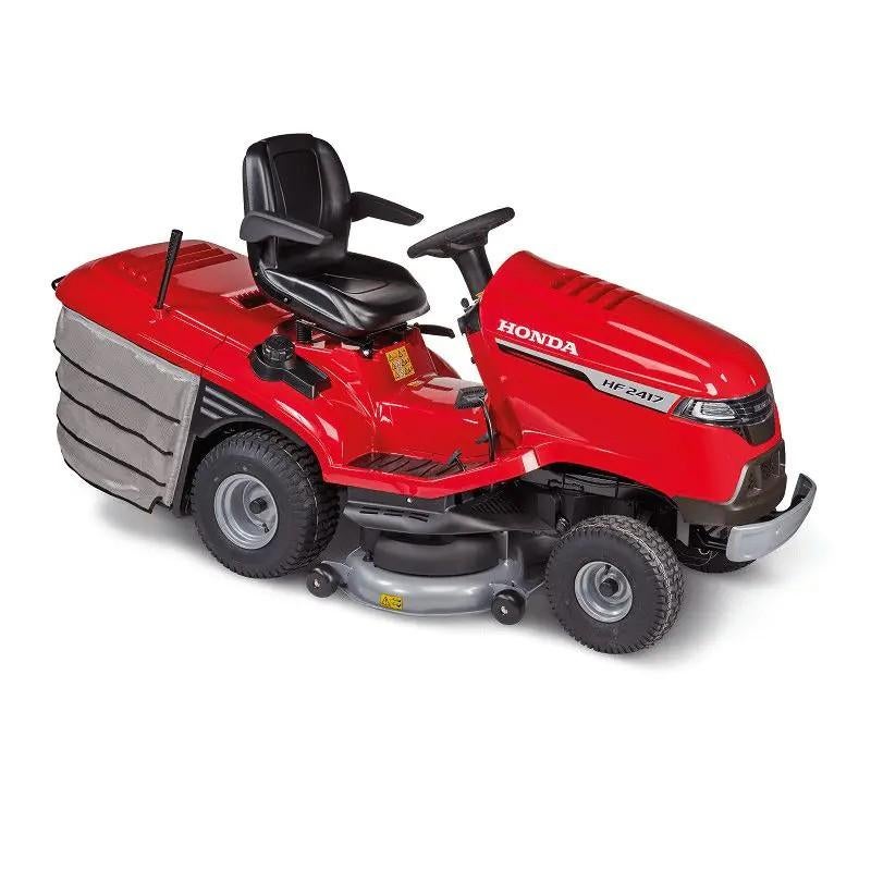 VOORJAARSDEAL: Luxe Honda HF 2417 HME Mulch/opvang zitmaaier, Ophalen, Zo goed als nieuw, Opvangbak