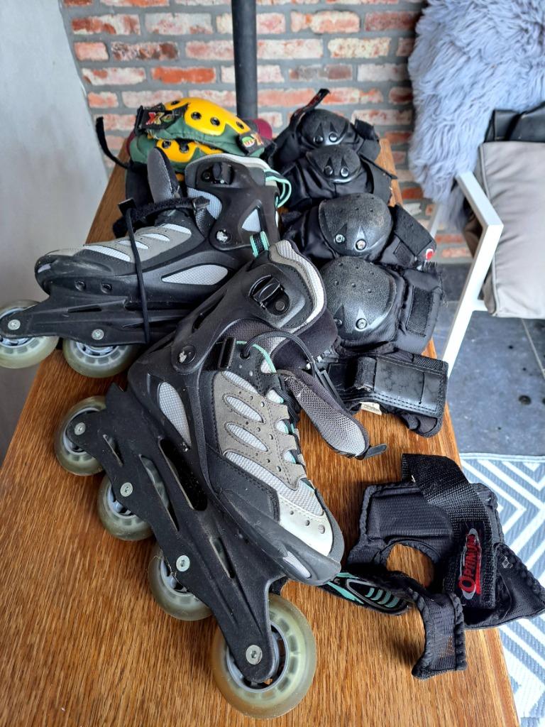 Rollerblades, Autres marques, Rollers 4 roues en ligne, Enlèvement ou Envoi, Utilisé