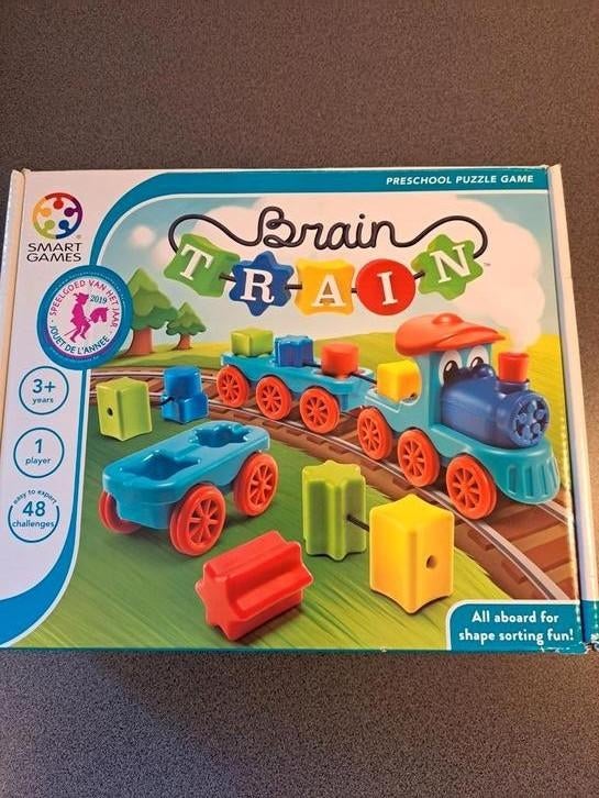 Smart games Brain train, Hobby en Vrije tijd, Gezelschapsspellen | Overige, Ophalen of Verzenden, Zo goed als nieuw