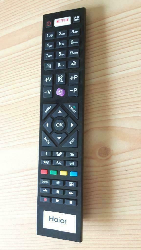 HAIER AFSTANDSBEDIENING SMART TV NETFLIX, Enlèvement ou Envoi, Neuf, Originale, TV