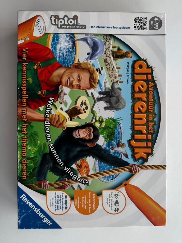 Tiptoi spel Avontuur in het dierenrijk, Enlèvement ou Envoi, Comme neuf