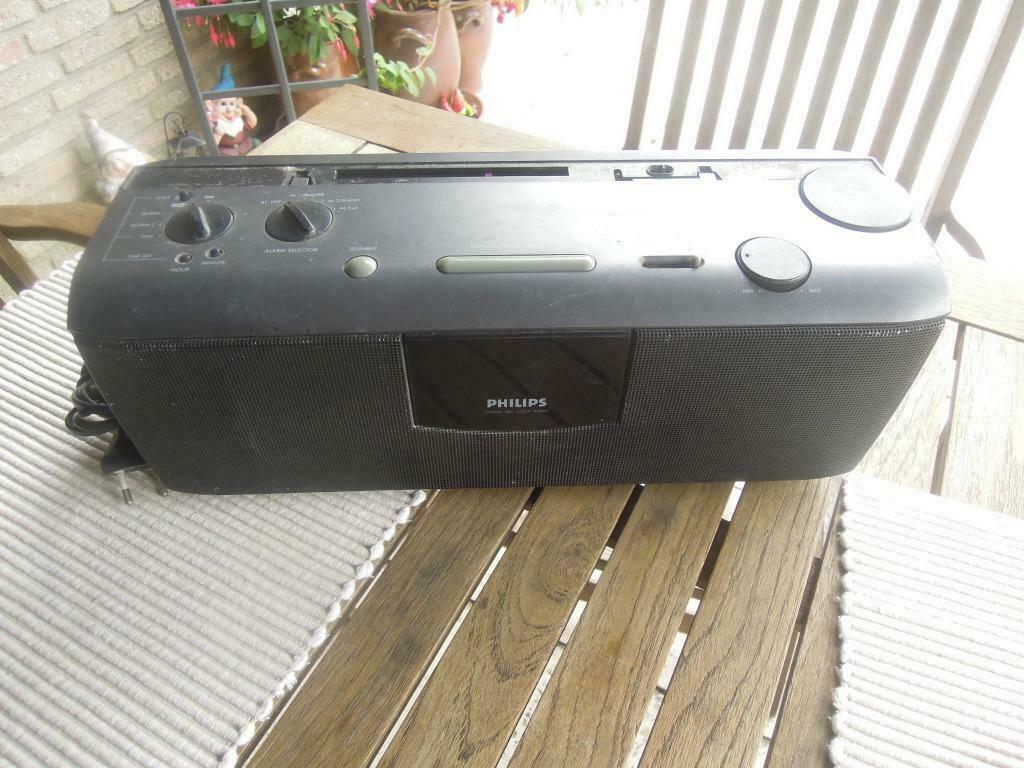 wekkerradio - Philips, Ophalen of Verzenden, Gebruikt