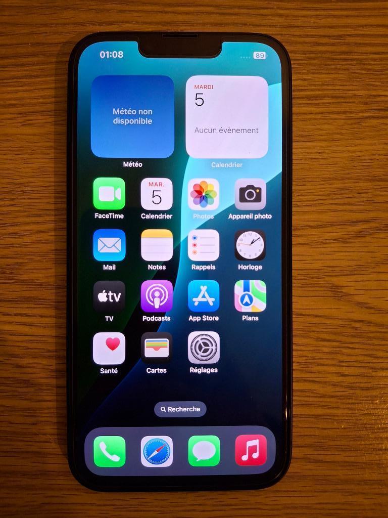 Iphone 13 128GB, Télécoms, Téléphonie mobile | Apple iPhone, 128 GB, IPhone 13, Comme neuf, Enlèvement