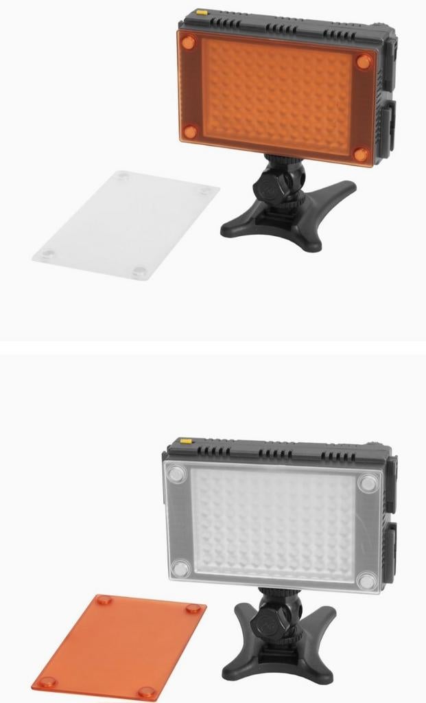 Led koplamp voor fototoestel VibestaZ-flash DSKR licht video, Ophalen, Zo goed als nieuw