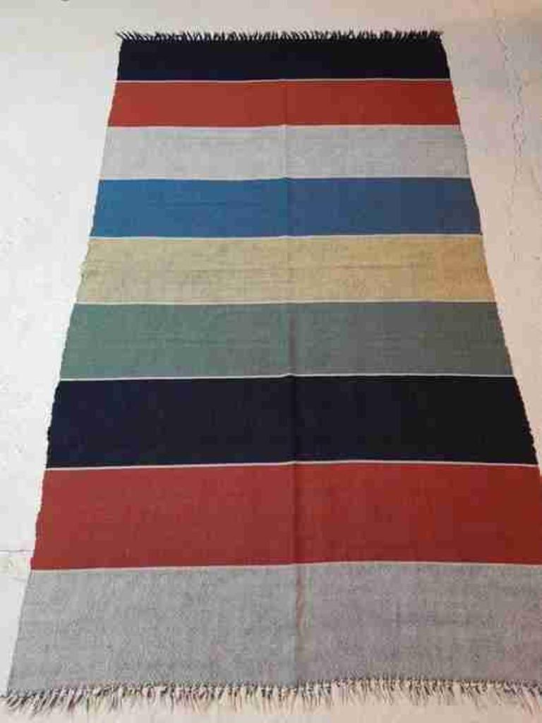 Grand foulard woonkleed gekleurde banen 262/147, Enlèvement ou Envoi, Comme neuf