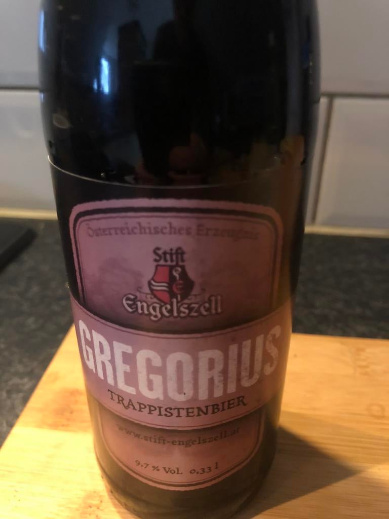 Trappist GREGORIUS eerste batch  nog zonder  ATP  logo !, Enlèvement ou Envoi, Neuf, Bouteille(s)