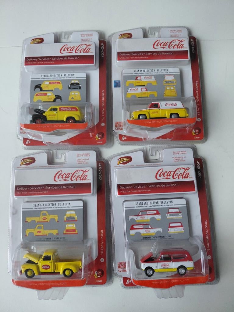 Coca cola Johnny Lightning, Ophalen of Verzenden
