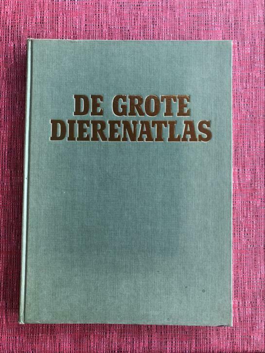 De grote dierenatlas, Enlèvement ou Envoi, Comme neuf, Nature en général