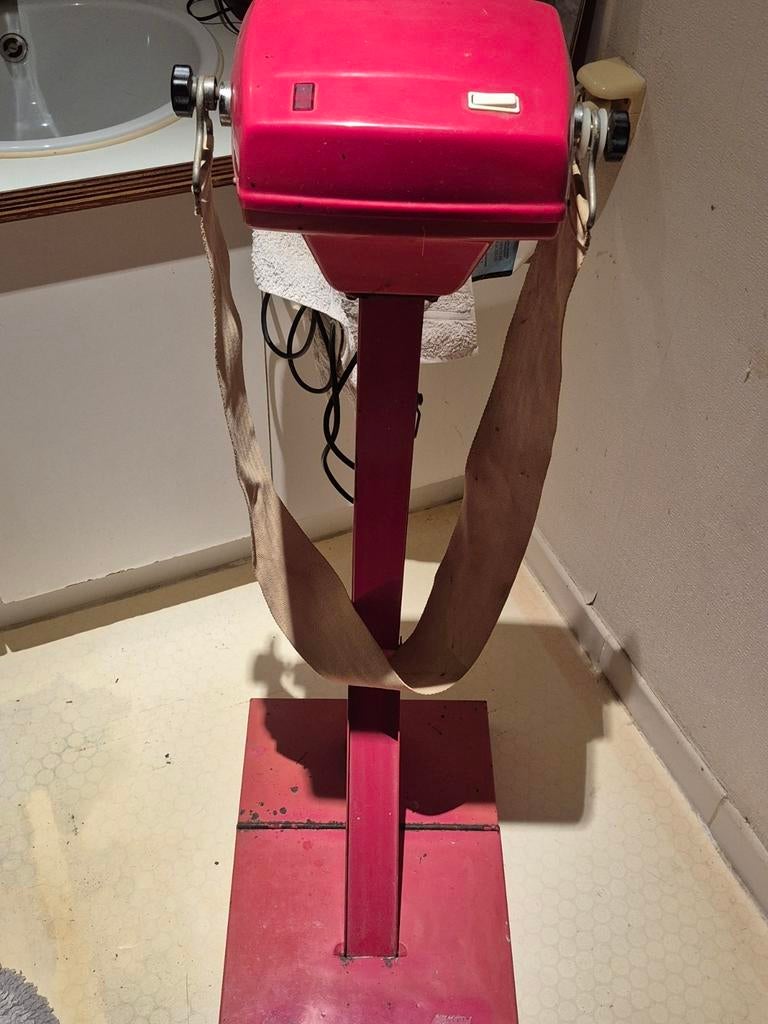 Masseur vibrant vintage (machine à ceinture), Sports & Fitness, Enlèvement, Utilisé