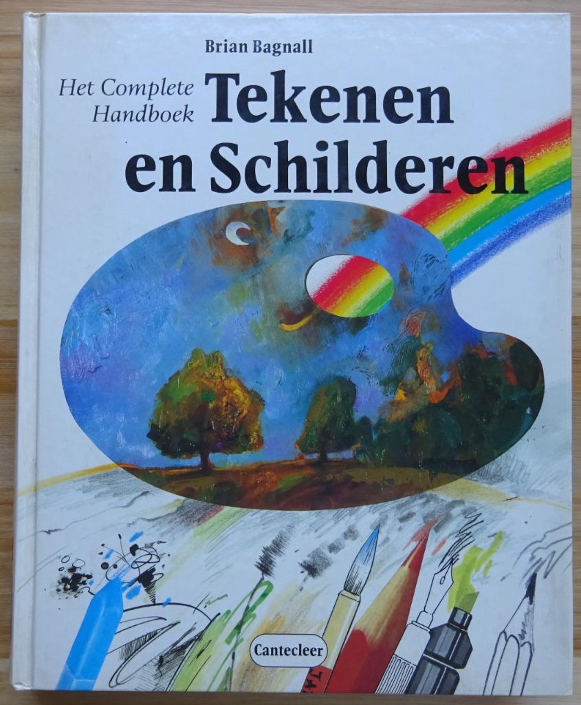 Tekenen en schilderen, het complete handboek 1987 Cantecleer, Hobby en Vrije tijd, Jules Demortier, Gebruikt, Jules.demortier@skynet.be