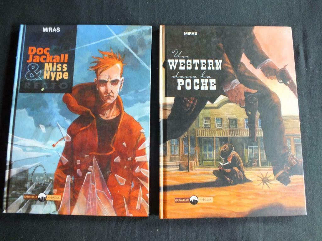 un WESTERN DANS LA POCHE (2 ALBUMS E.O)   EDITIONS CARAVELLE, Livres, Plusieurs BD, Enlèvement ou Envoi, Comme neuf, MIRAS