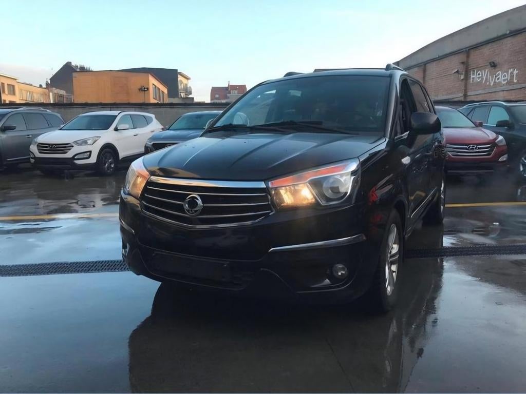 Ssangyong Rodius️2.2️130 KW️Full options, Automaat, 4 cilinders, Zwart, Leder