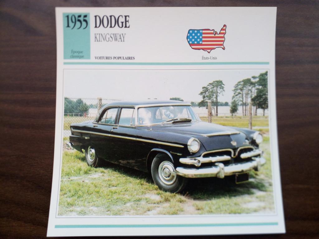 Dodge - Fiches Edito Service période construction 1955-1993, Collections, Marques automobiles, Motos & Formules 1, Comme neuf