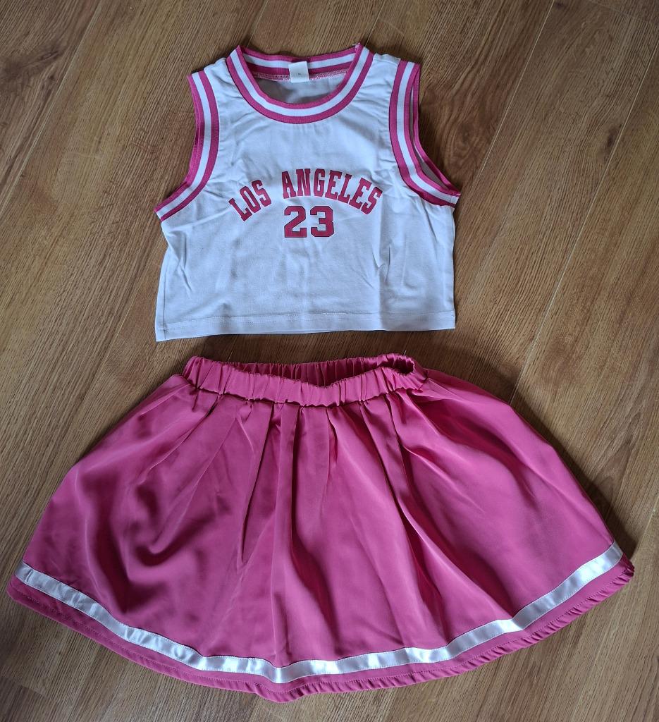 Shein cheerleader setje 7 jaar, Enlèvement ou Envoi, Comme neuf, 122 à 128, Fille