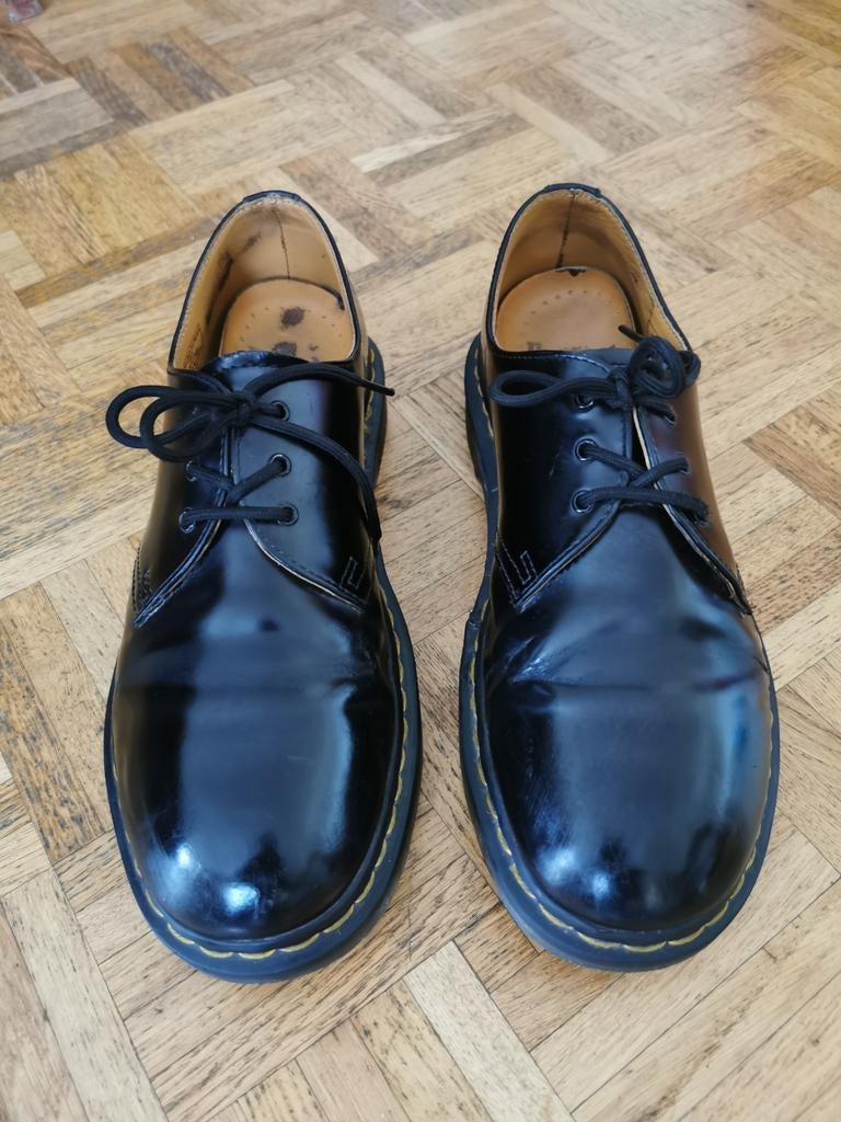 Derbies Dr Martens, Enlèvement ou Envoi, Porté, Noir