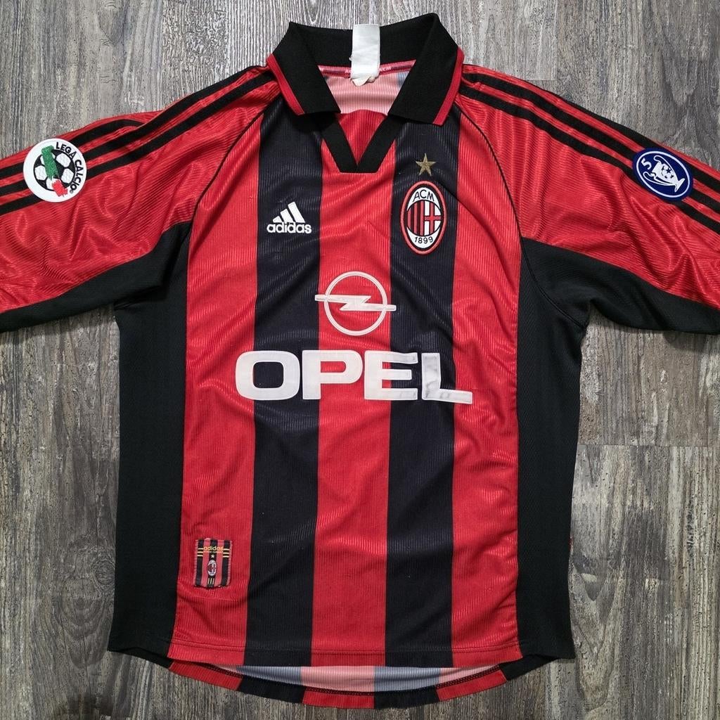 AC Milan Shevchencko Voetbal Thuisshirt Orgineel 2001, Ophalen of Verzenden, Zo goed als nieuw