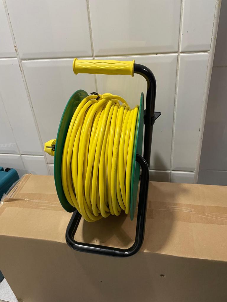 Rallonge électrique longueur 50M état neuf 3G1,5mm, Enlèvement, Neuf, Câble ou Fil électrique