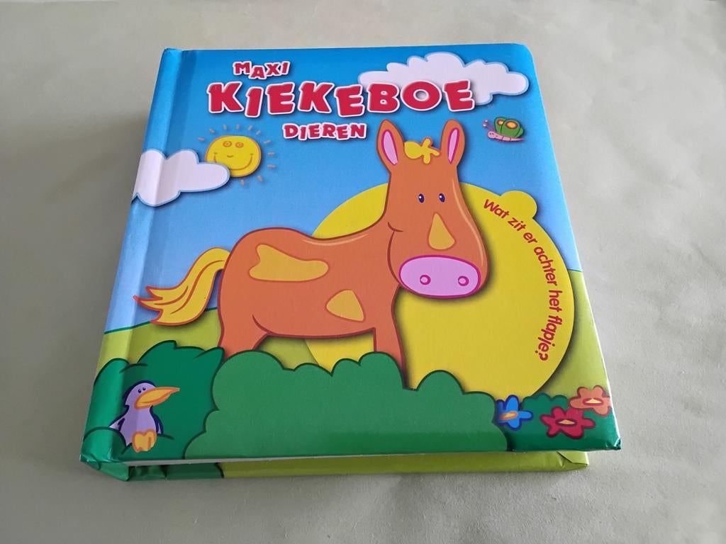 Boekje Maxi KIEKEBOE dieren, Boeken, Kinderboeken | Baby's en Peuters, Ophalen, Zo goed als nieuw