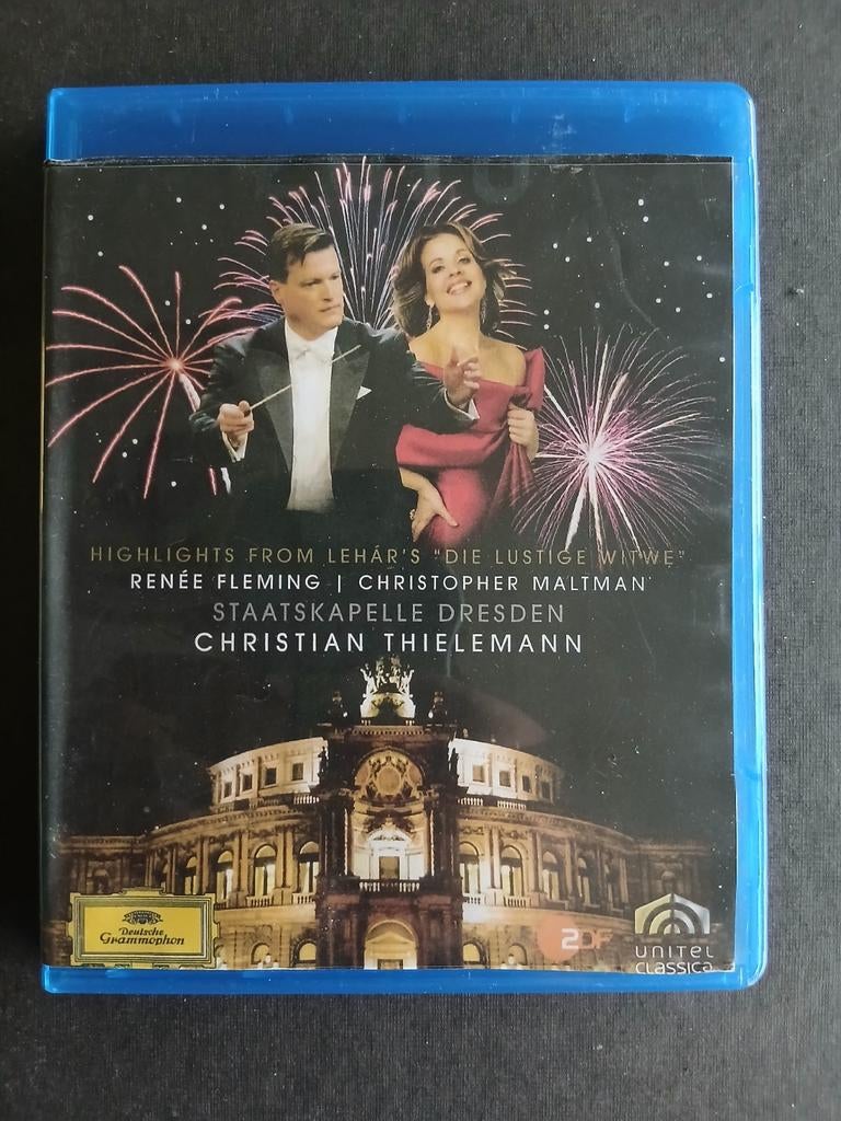 Die lustige witwe (2010) Renêe Fleming, Christopher Maltman, Cd's en Dvd's, Blu-ray, Ophalen of Verzenden, Zo goed als nieuw, Muziek en Concerten
