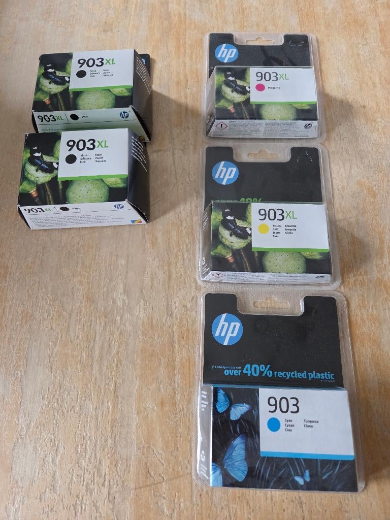 Cartouches d encre hp 903 xl, Computers en Software, Printerbenodigdheden, Ophalen, Nieuw, Cartridge, HP