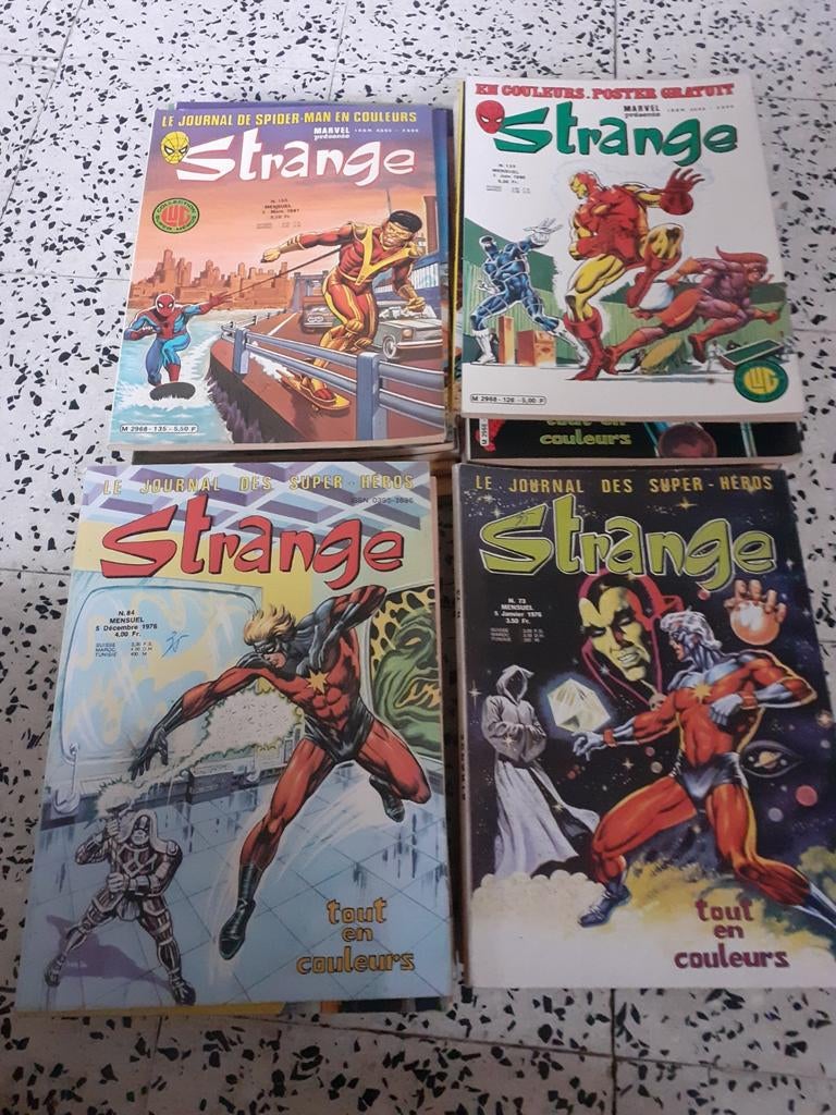 Strange 33bd comics, Comics, Enlèvement