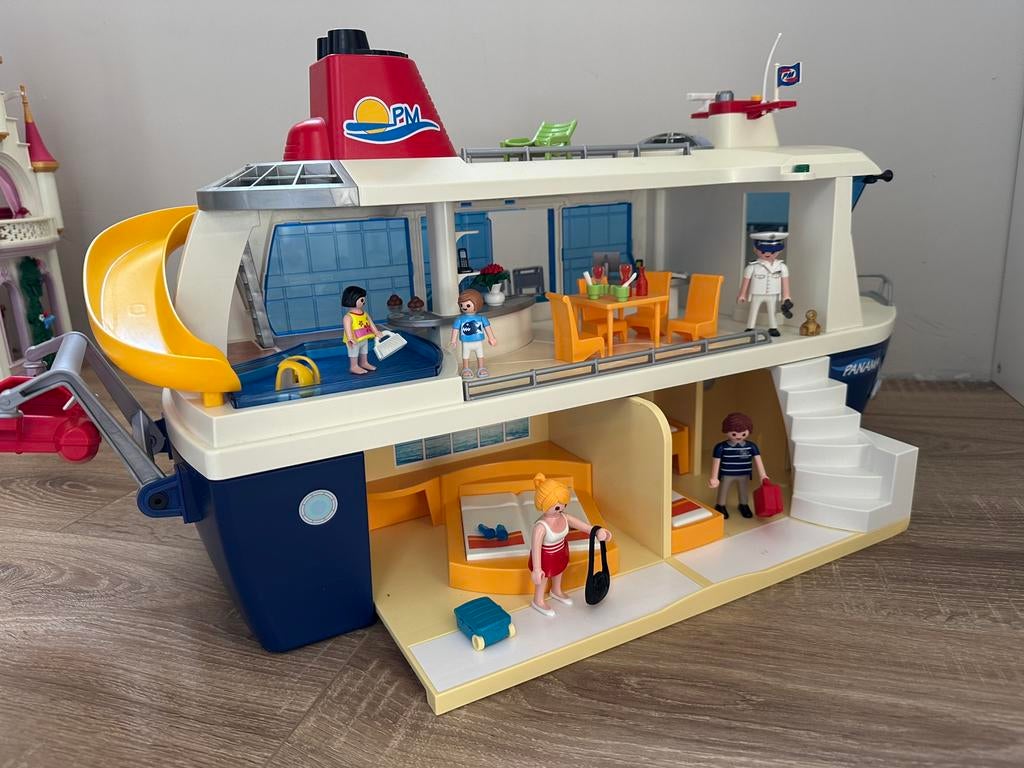 PLAYMOBIL Family Fun Cruiseschip - 6978, Kinderen en Baby's, Speelgoed | Playmobil, Ophalen, Zo goed als nieuw