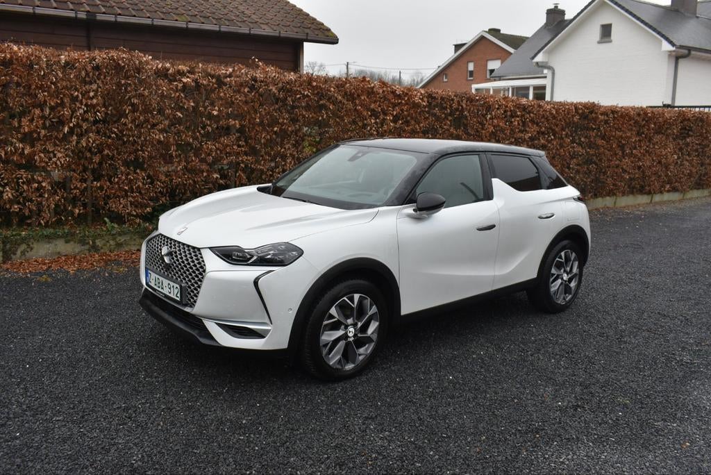 DS3 Crossback | Electric Drive Grand Chic | 50 kWh |, Euro 6, Leder en Stof, Wit, 5 deurs