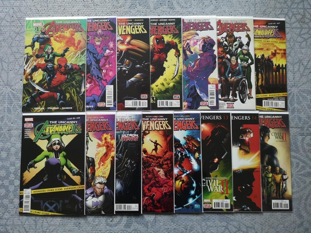 the Uncanny Avengers (vol.3) # 1-15 (2015), Boeken, Strips | Comics, Nieuw, Complete serie of reeks, Ophalen of Verzenden