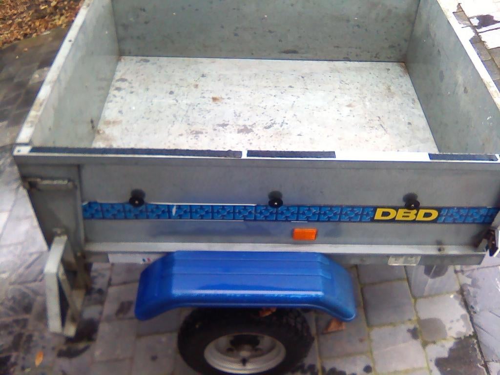Te koop: lichte aanhangwagen, Ophalen
