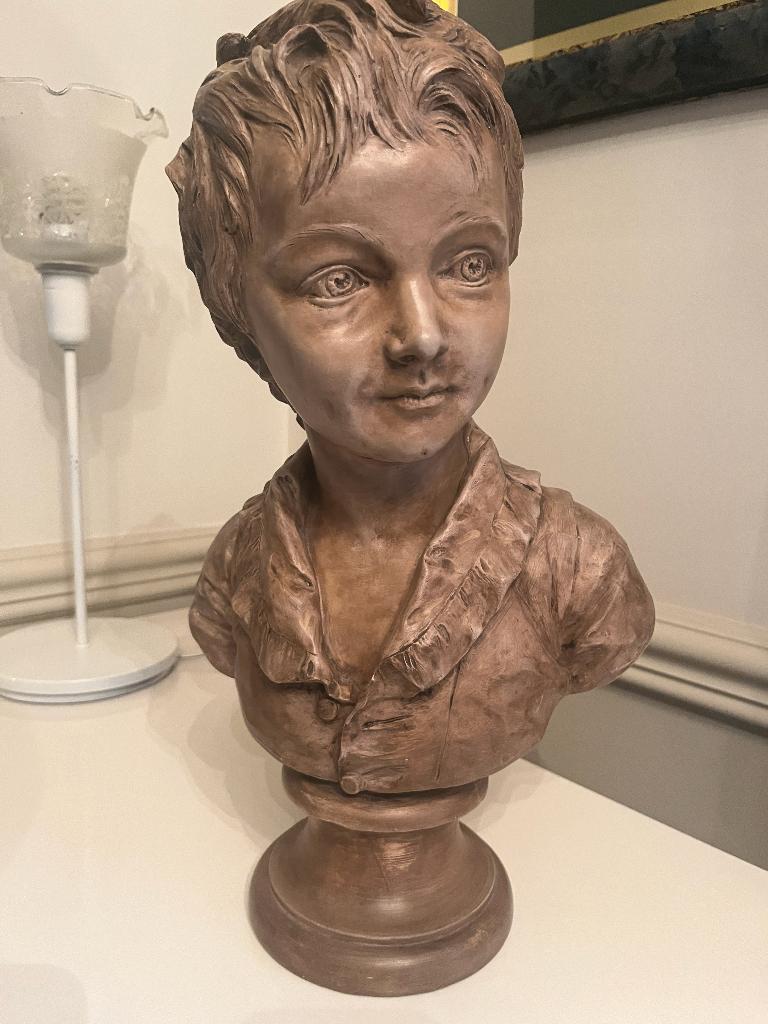 Franse terracotta buste van Alexandre Brongniart, Enlèvement