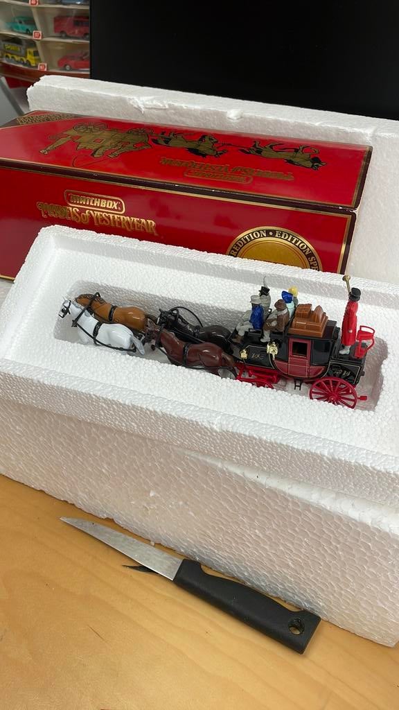 Matchbox Models of Yesteryear Y39 Passenger Coach, Ophalen of Verzenden, Zo goed als nieuw